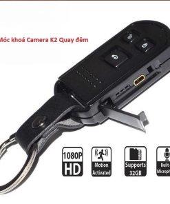 Móc khóa camera ngụy trang K2 đẳng cấp quay đêm