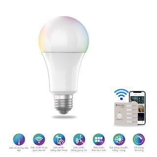 Bóng Led Bulb đổi màu Bluetooth A60.BLE.RGBCW/9W Rạng Đông SmartHome