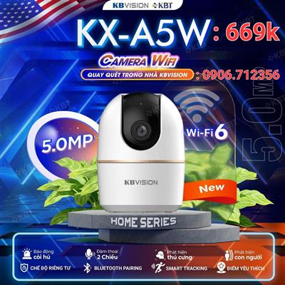 Camera Wi-Fi không dây KBVISION KX-A5W 5MP 3K